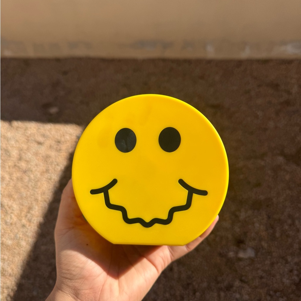 Yellow Smiley Face Bluetooth Speaker